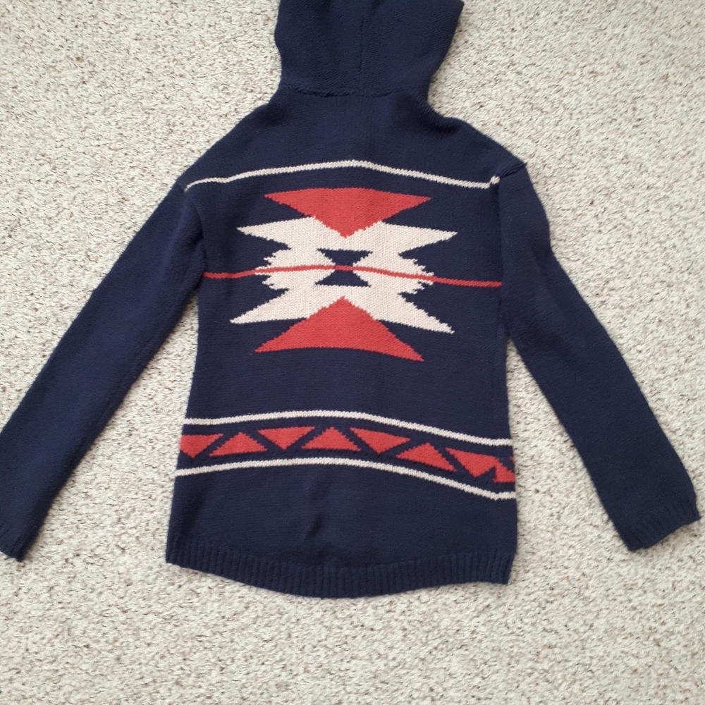 Zip up Aztec sweater - Picture 2 of 3